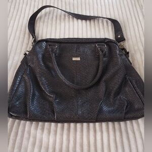 Elegant Dark Gray Women's Handbag